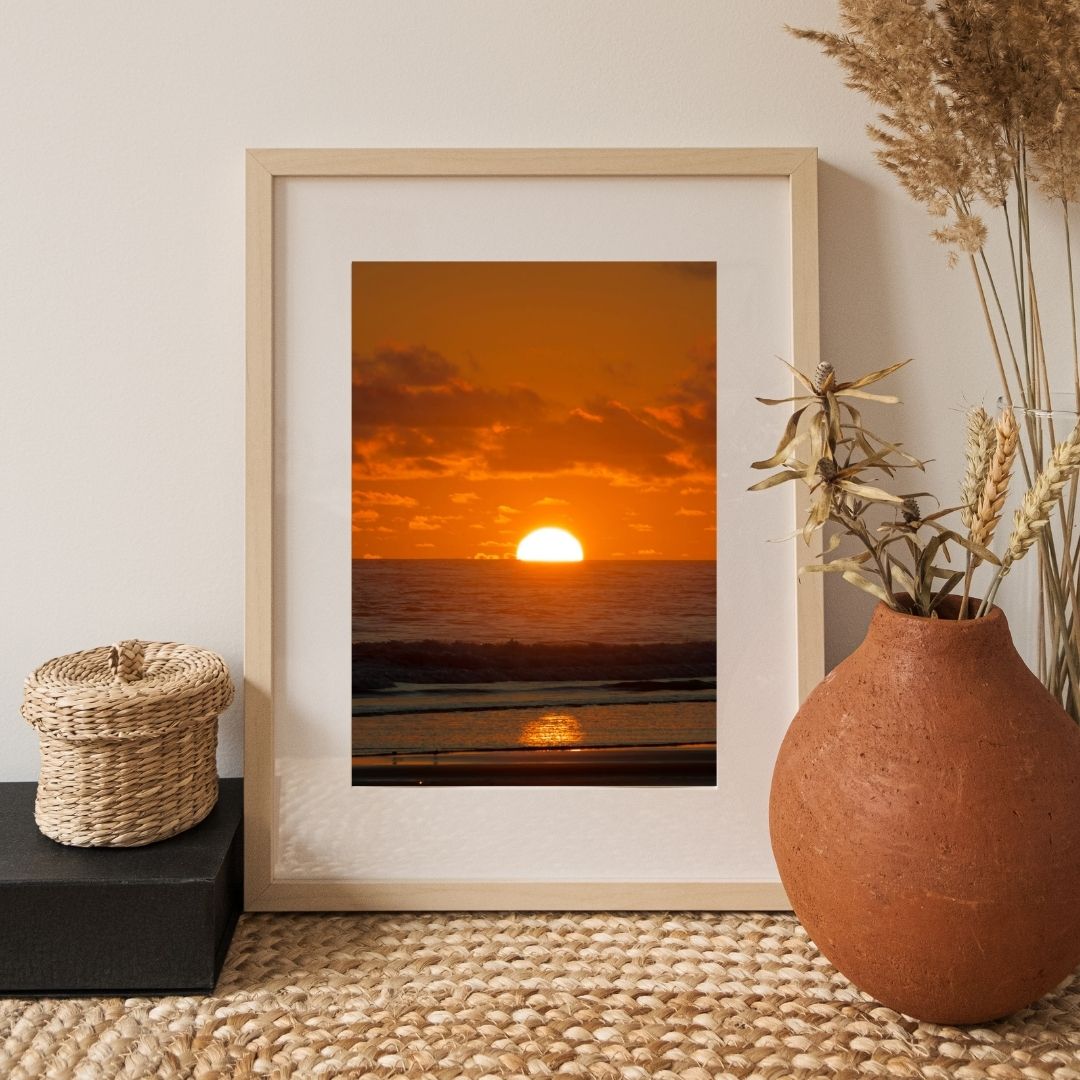 Cuadro: Atardecer Chocoano